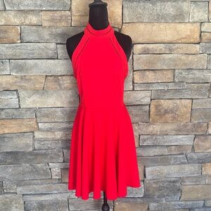 Vibrant Red Dress by B.darlin